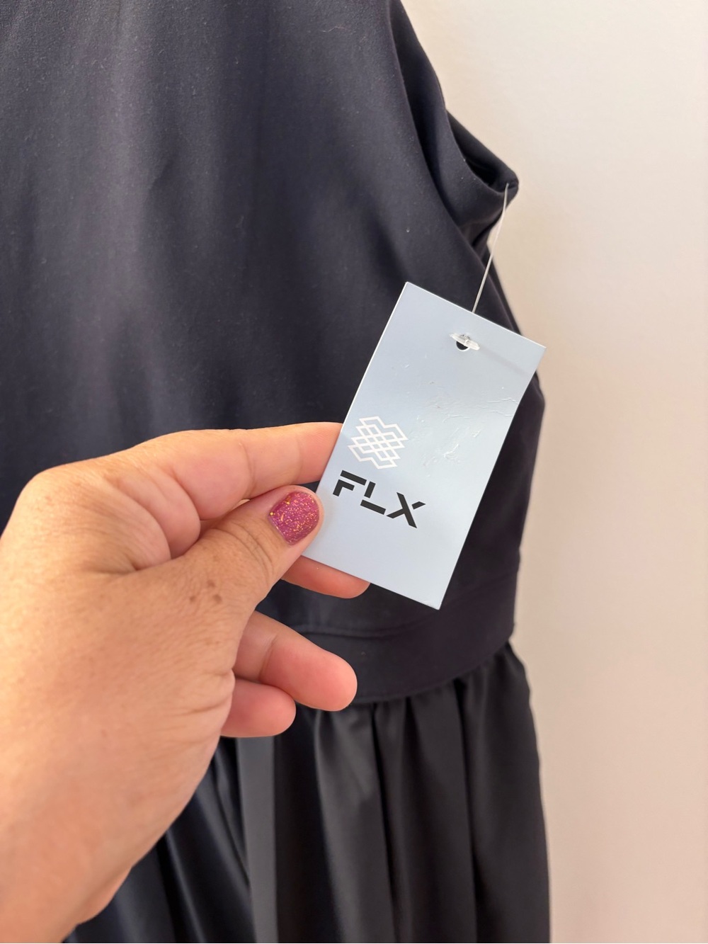 Women’s Flax Navy Sports Dress with built in shorts XL NWT - Picture 3 of 8